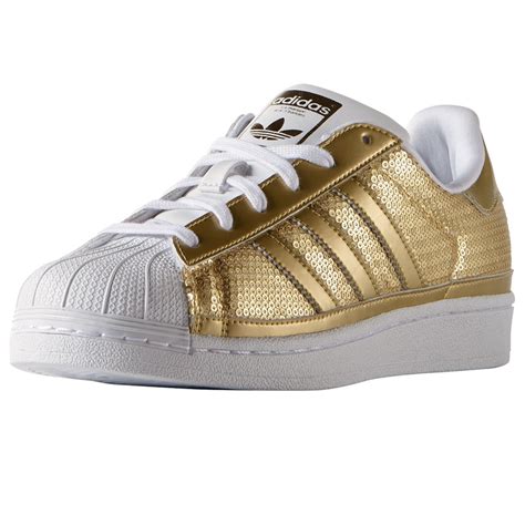 adidas turnschuhe damen superstar|adidas gold metallic superstar.